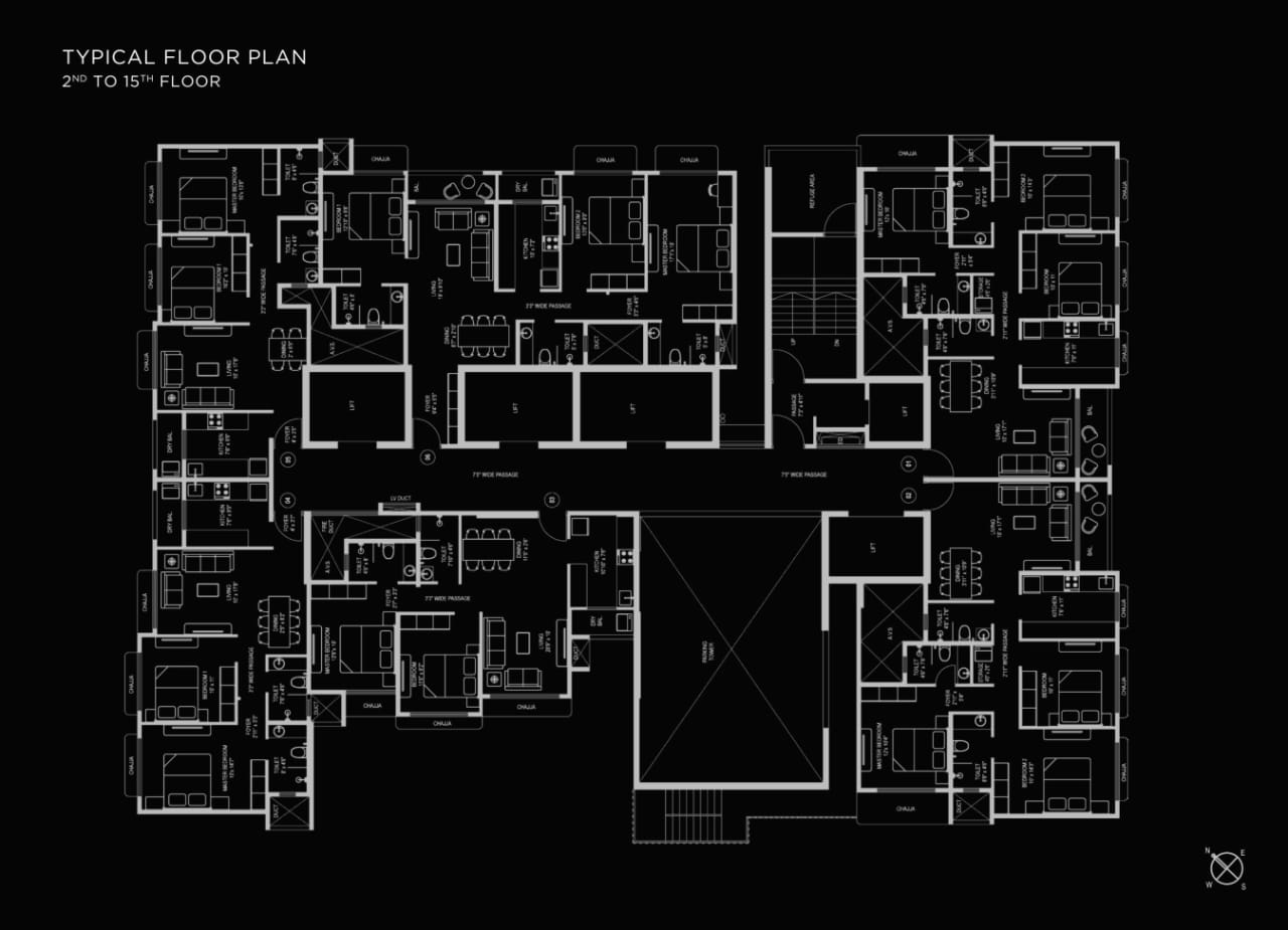 KABRA TIARA Floor Plan